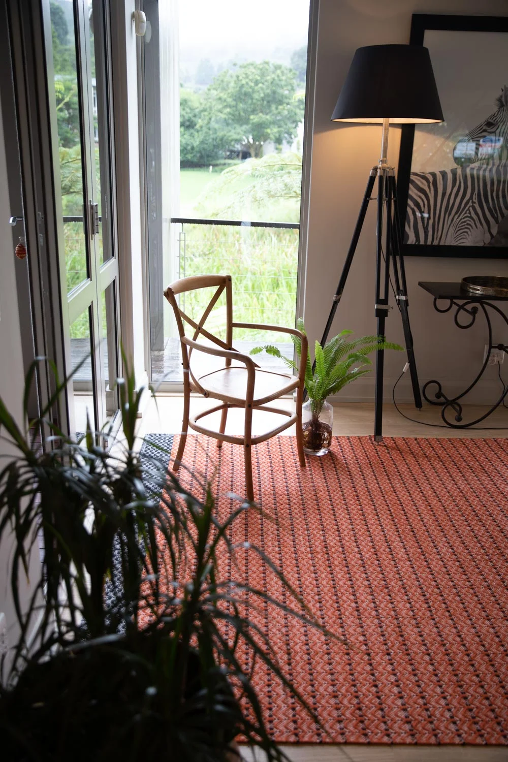 Dune Cotton Rug - Orange gallery image