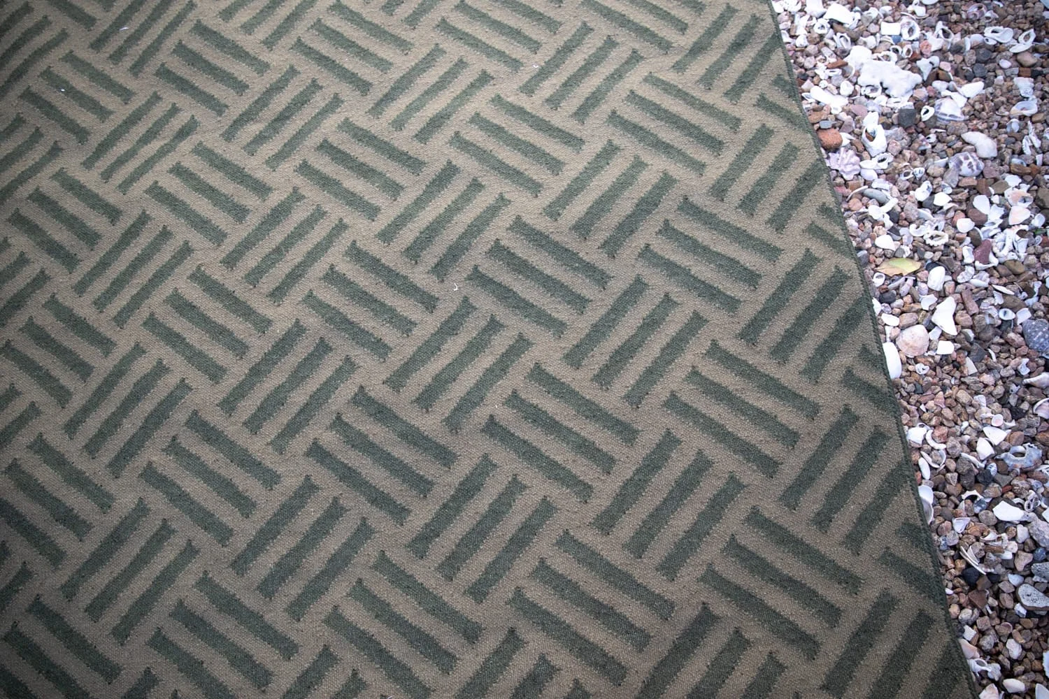 Braids Wool-Cotton Rug gallery image