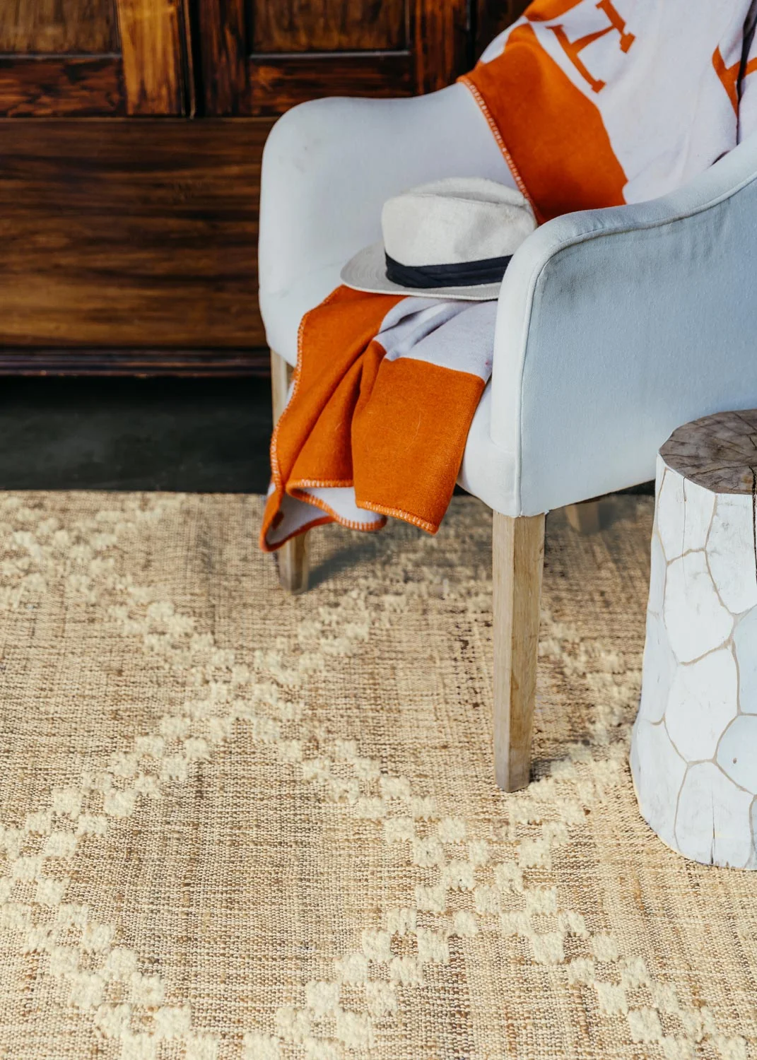Umber Indoor Jute Rug gallery image