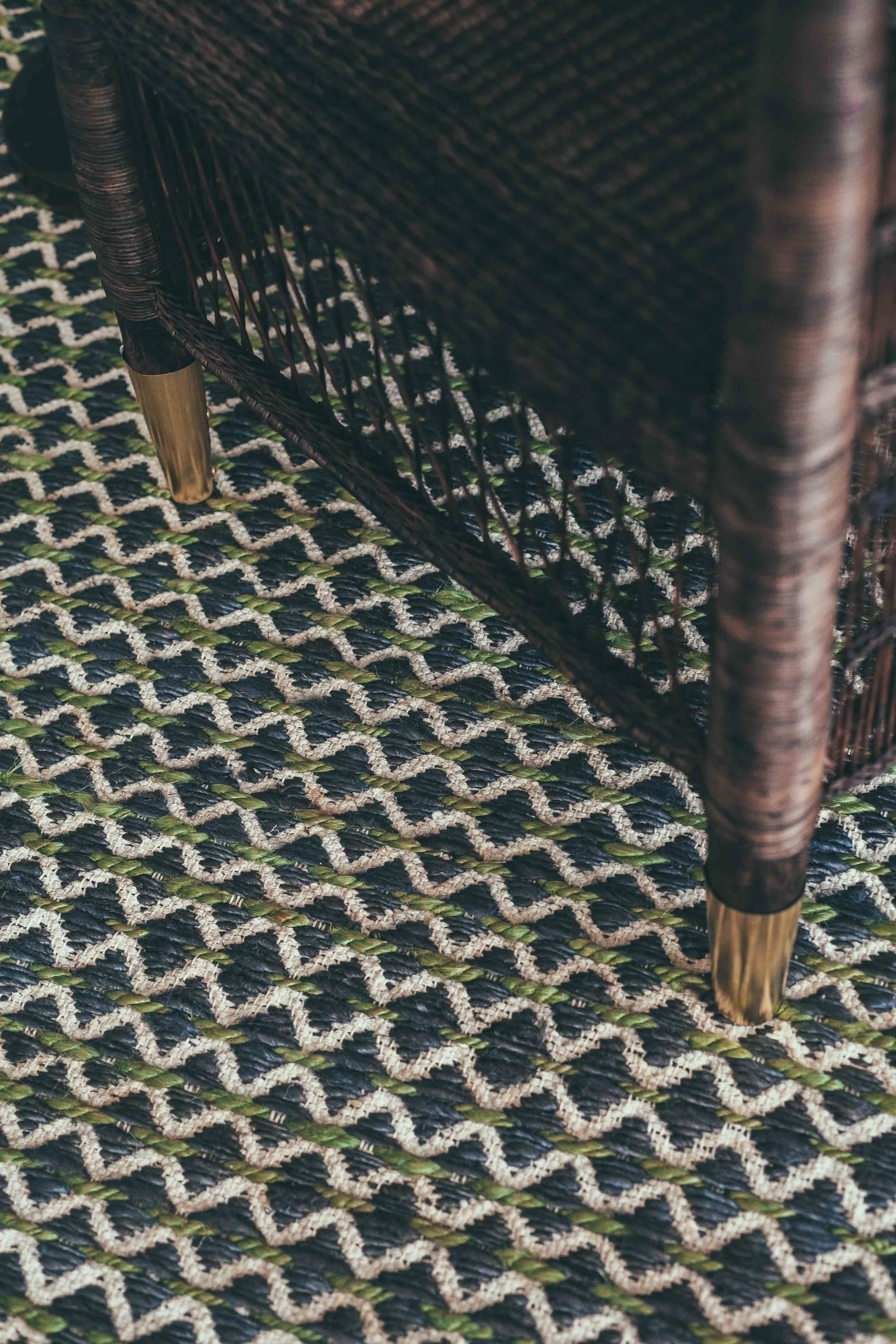 Leapfrog Hemp Rug gallery image
