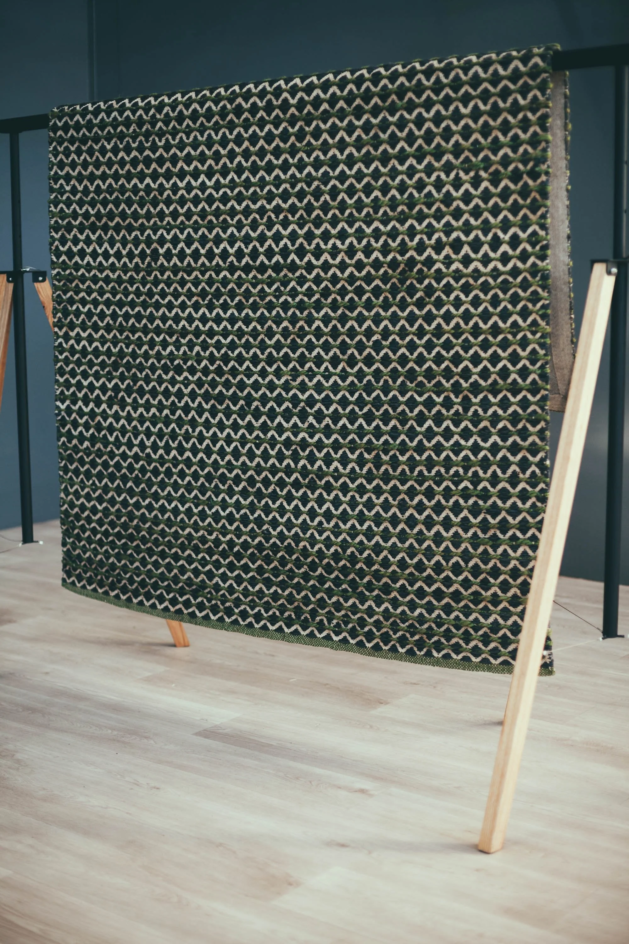 Leapfrog Hemp Rug gallery image