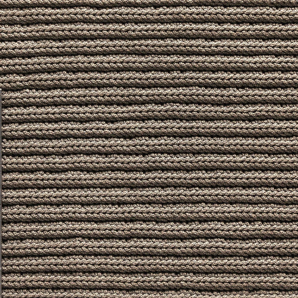 CrissCross Rectangle Rug - Almond thumbnail 2