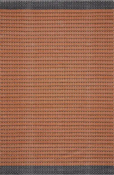 Dune Cotton Rug - Orange thumbnail 1