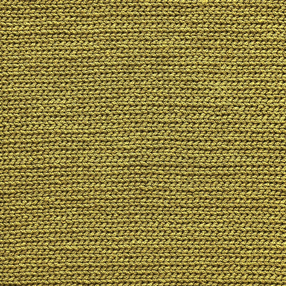 CrissCross Doormat - YELLOW