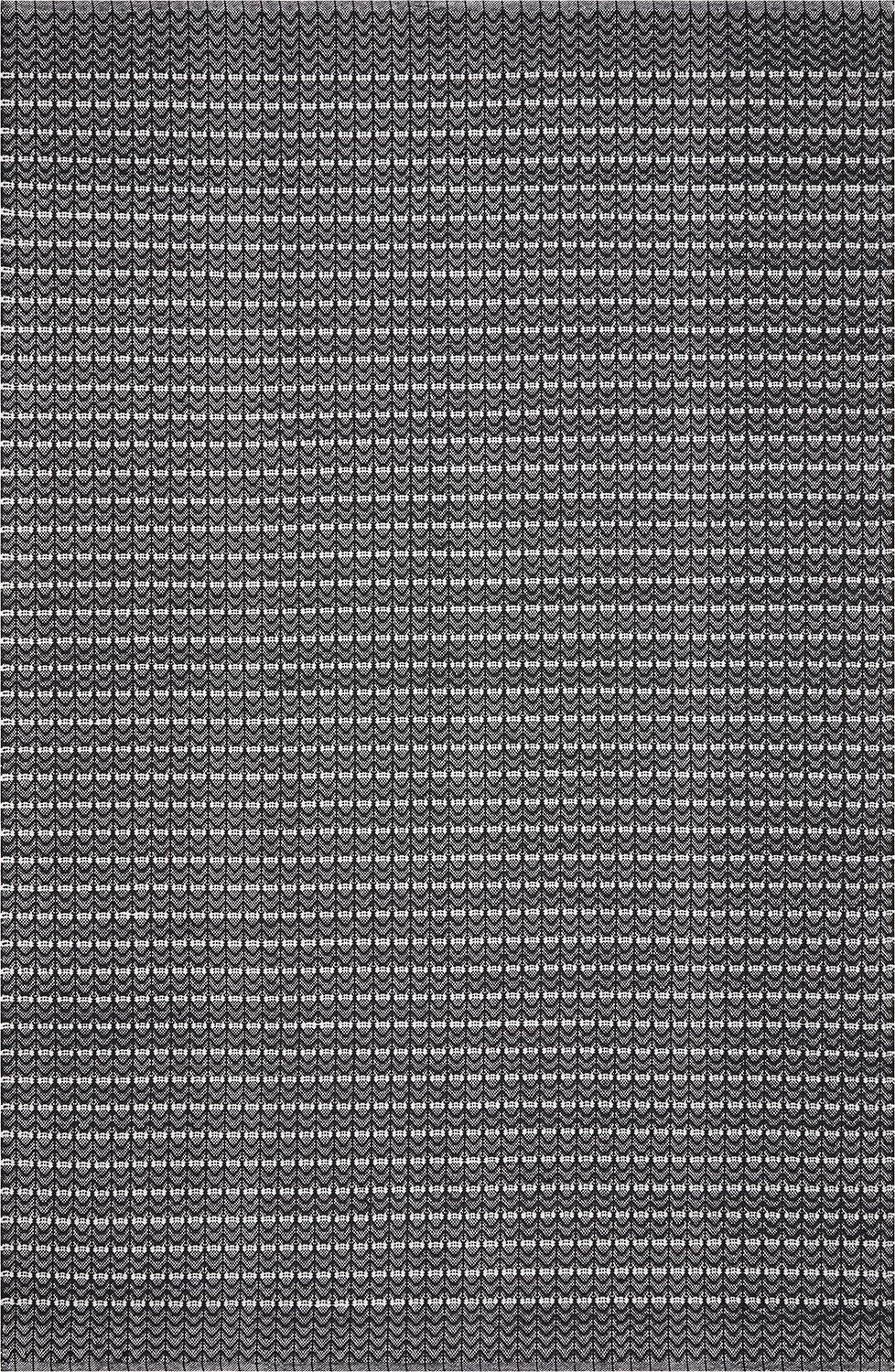 Dune Cotton Rug - Black gallery image