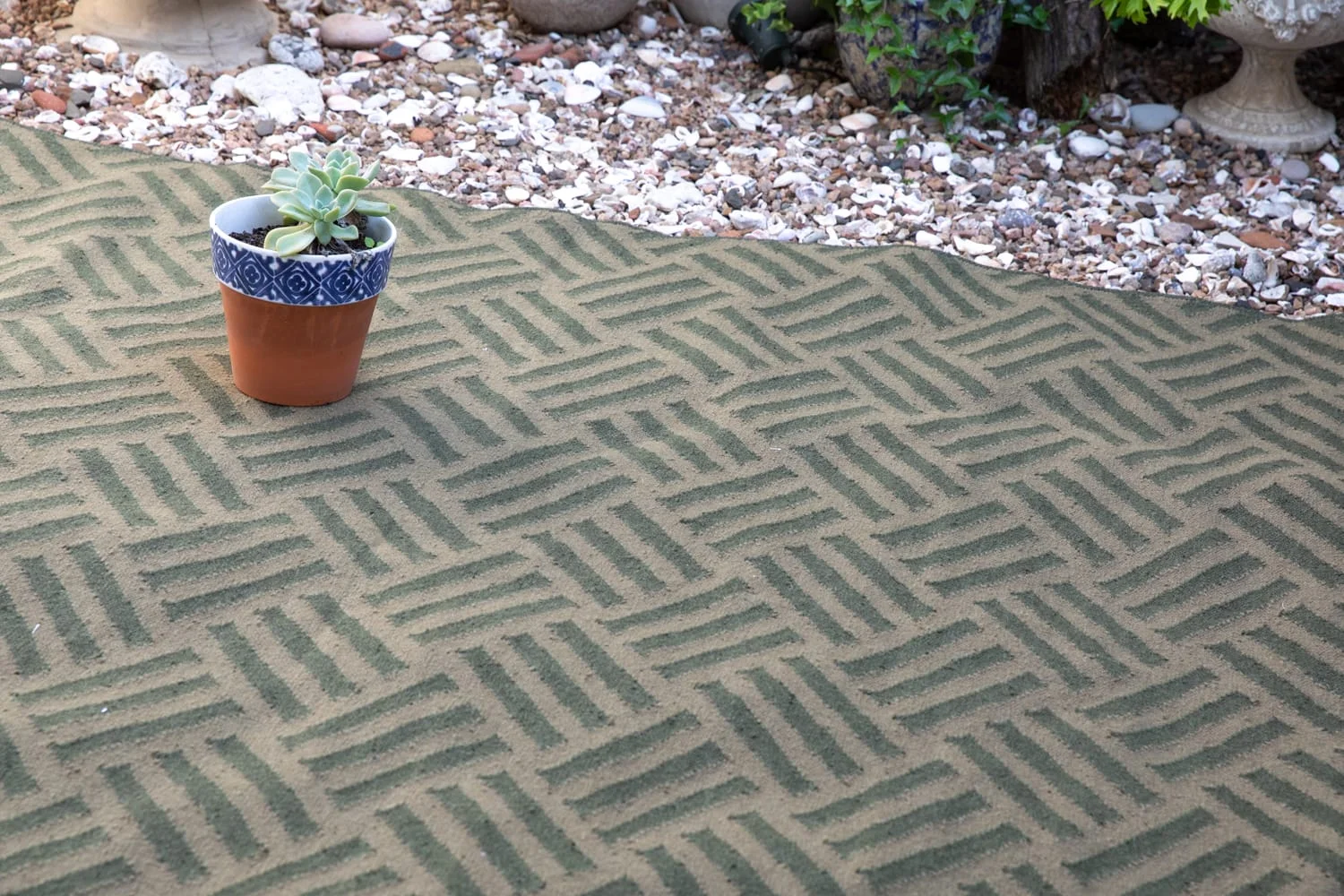Braids Wool-Cotton Rug gallery image