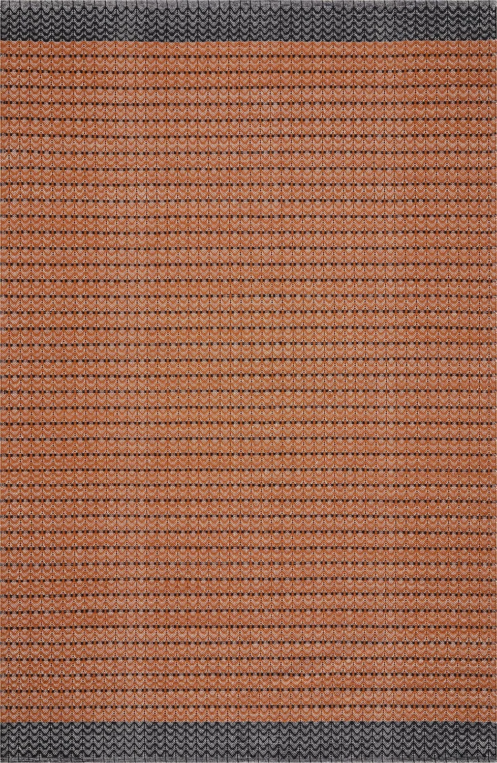 Dune Cotton Rug - Orange gallery image