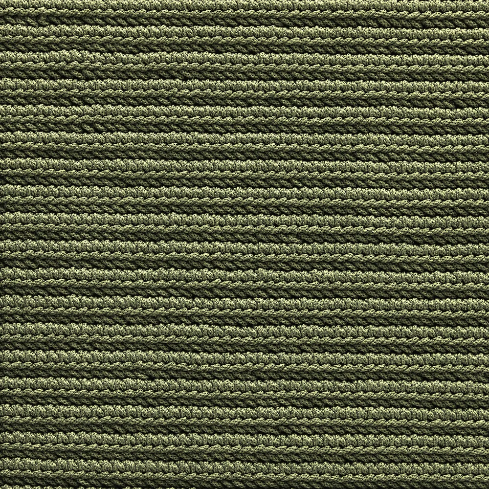 CrissCross Rectangle Rug - Green Tea thumbnail 2