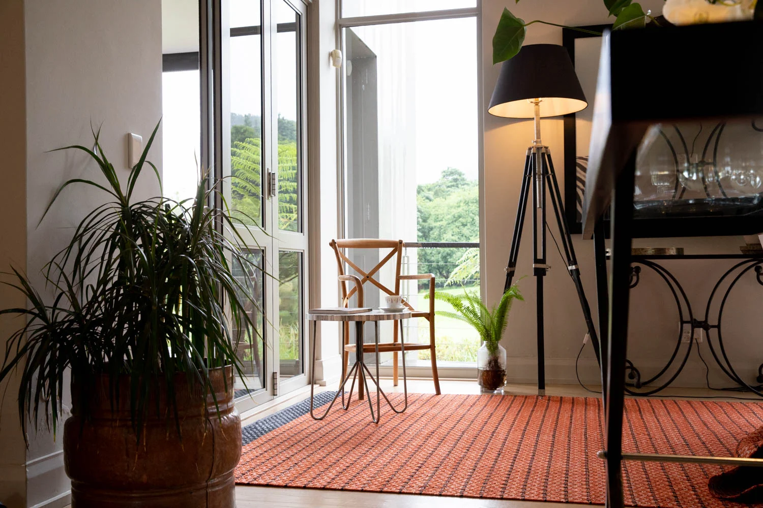 Dune Cotton Rug - Orange gallery image